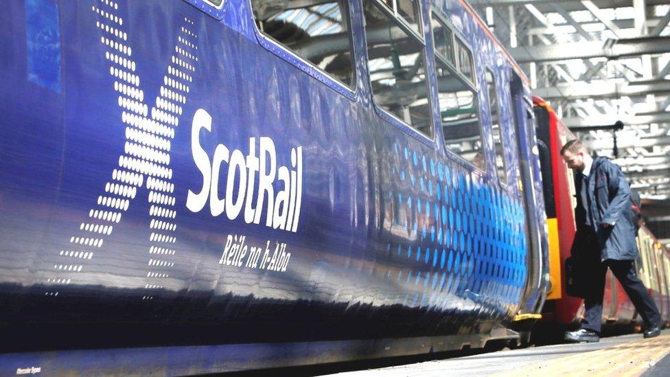 Scotrail train