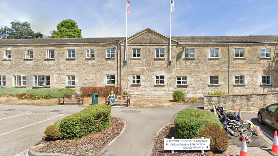 Cotswold District Council offices in Cirencester