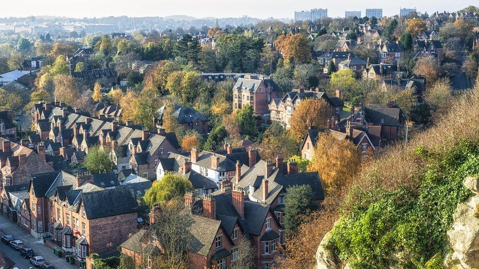 Houses in Nottingham