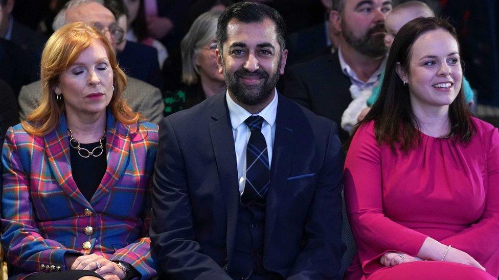 Ash Regan, Humza Yousaf and Kate Forbes