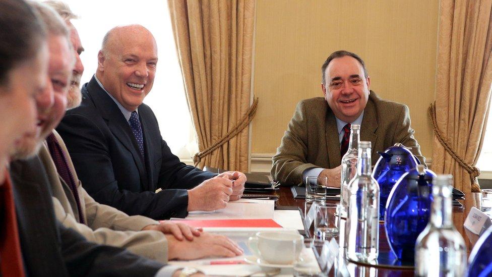 Jim McColl Alex Salmond