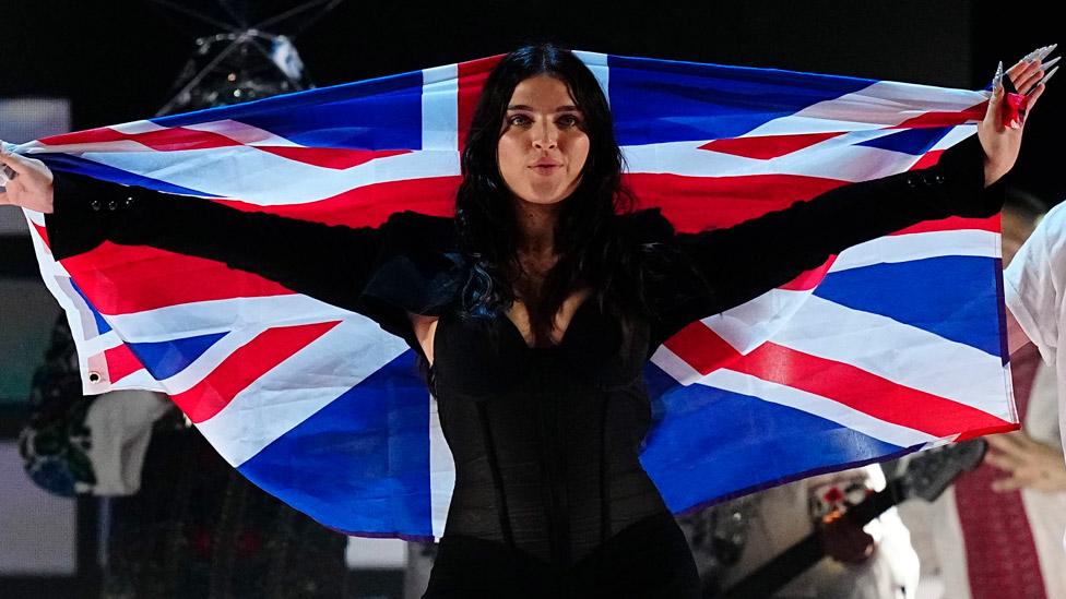 United Kingdom entrant Mae Muller during the dress rehearsal for the Eurovision Song Contest final at the M&S Bank Arena in Liverpool. Picture date: Friday May 12, 2023