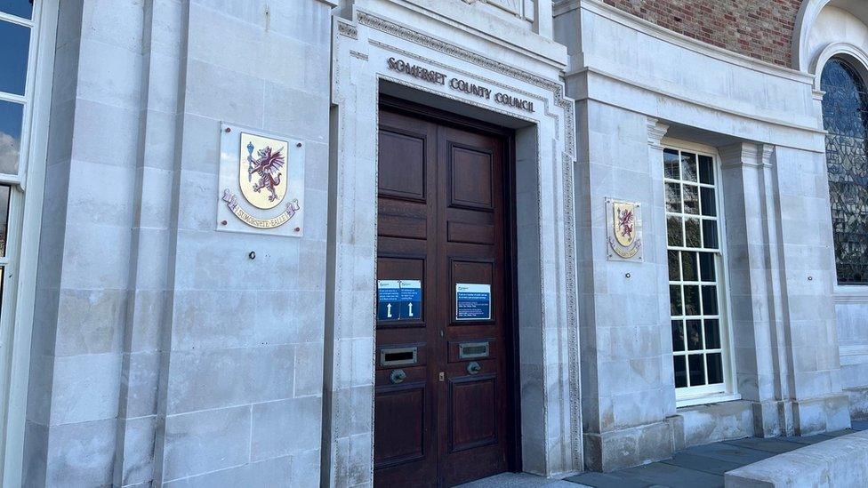 county hall front door