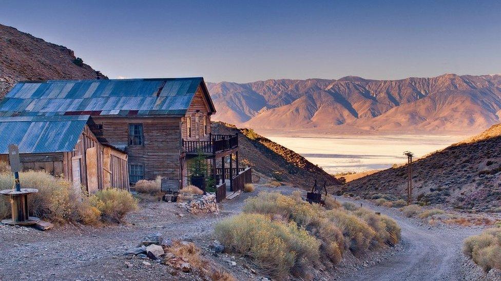 Cerro Gordo ghost town. Brent Underwood