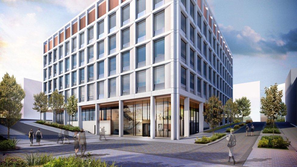 Impression of Newcastle Laboratories
