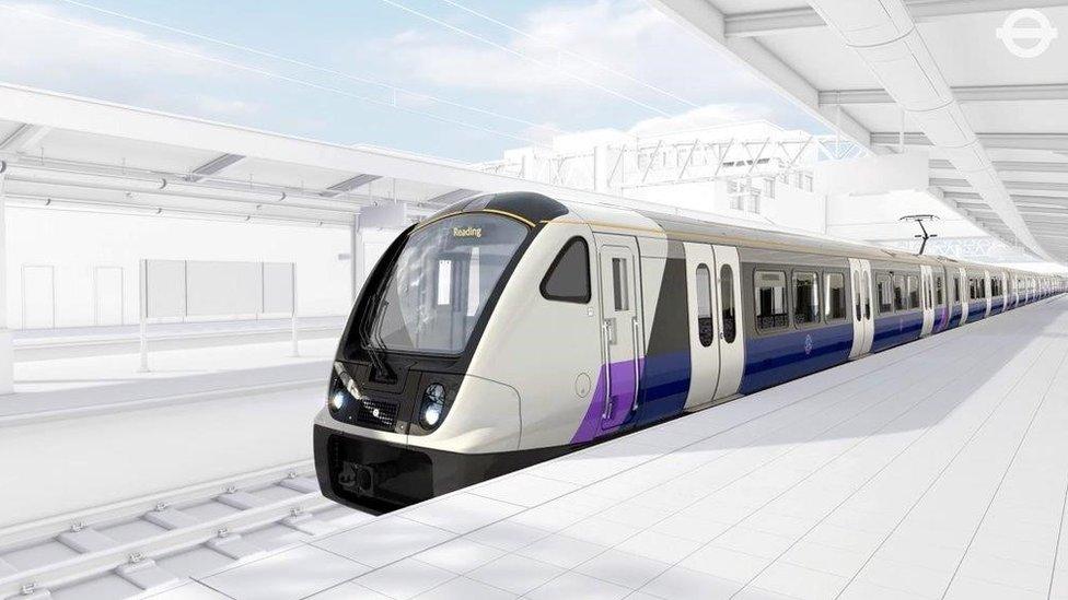 Crossrail train exterior