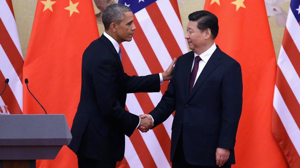 President Obama and Premier Xi Jinping