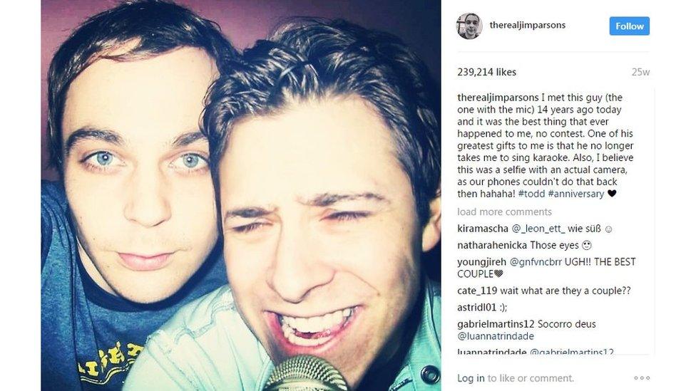 Jim Parsons Instagram