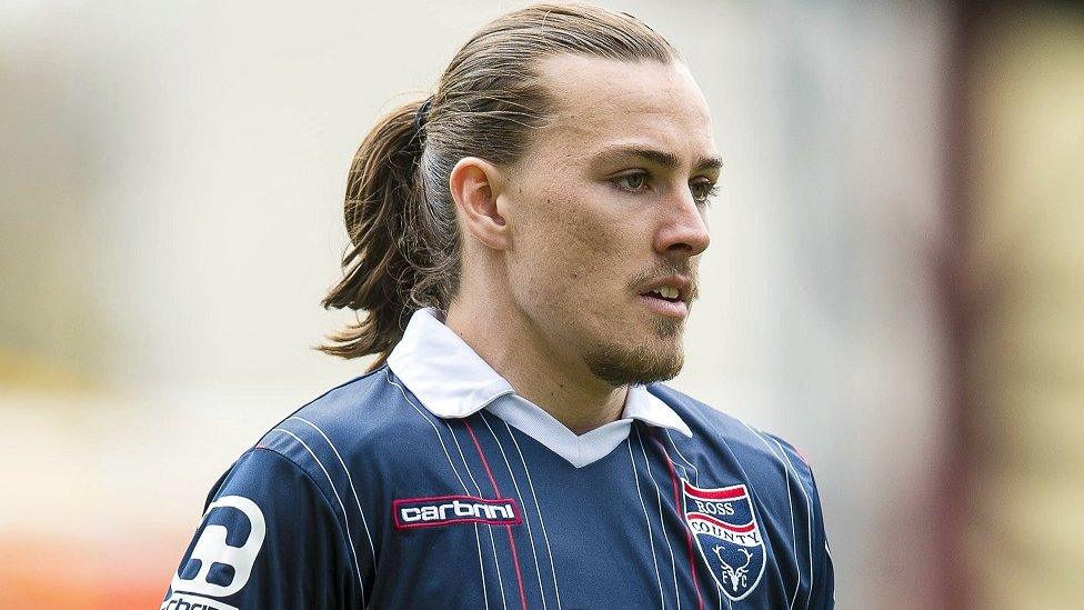 Ross County midfielder Jackson Irvine