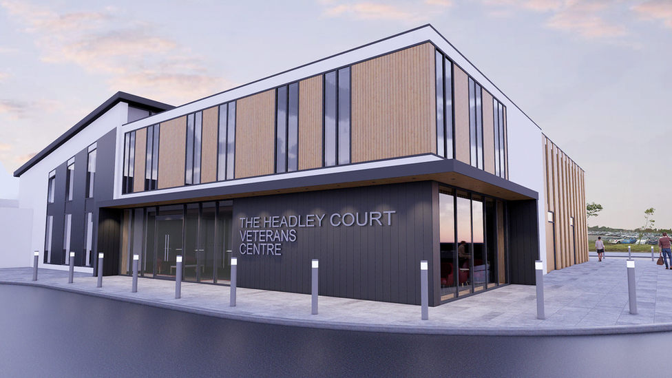 HC Veterans Centre - artist impression