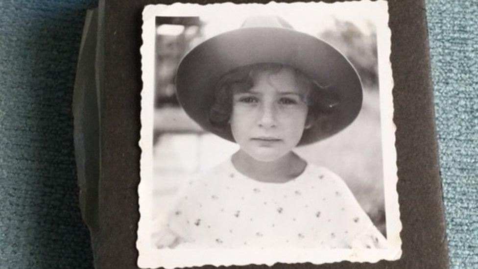 A black and white photograph of Eve Leadbetter who travelled to Britain in 1939.