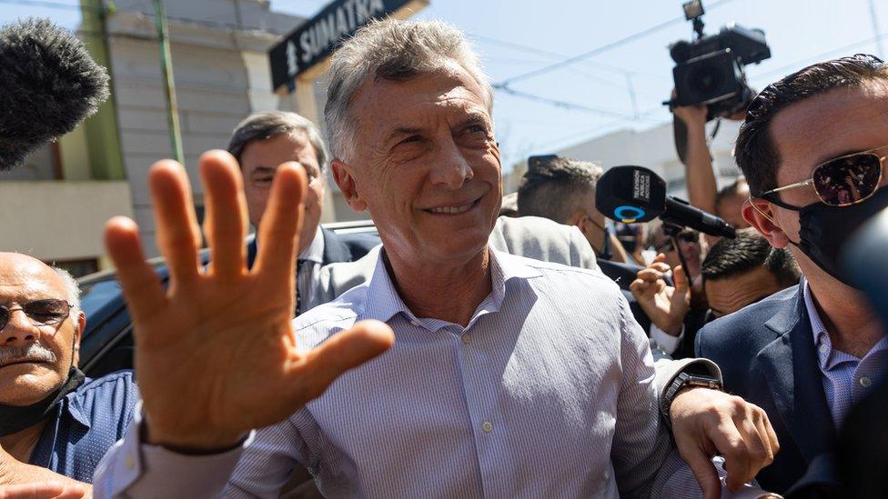 Mauricio Macri. Photo: October 2021