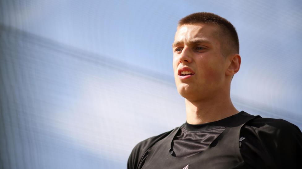 Harry Moore: Derbyshire fast bowler out for at least eight weeks - BBC ...