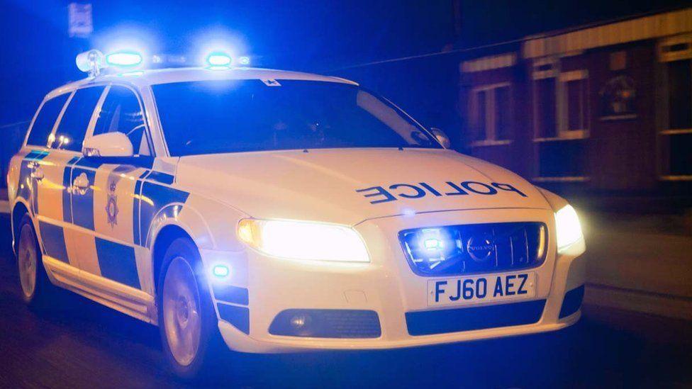 Nottinghamshire police car