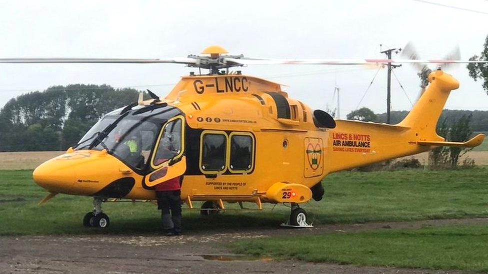 The air ambulance