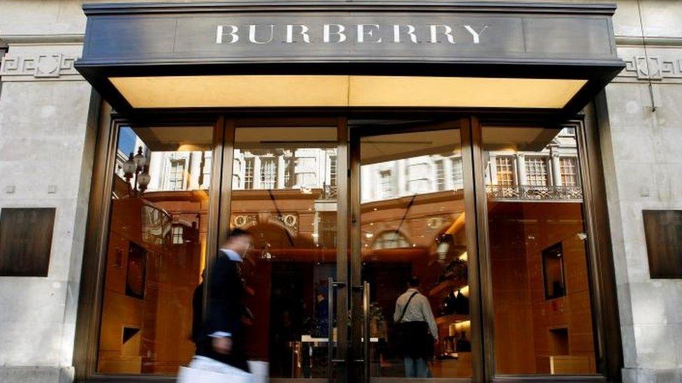 Burberry store