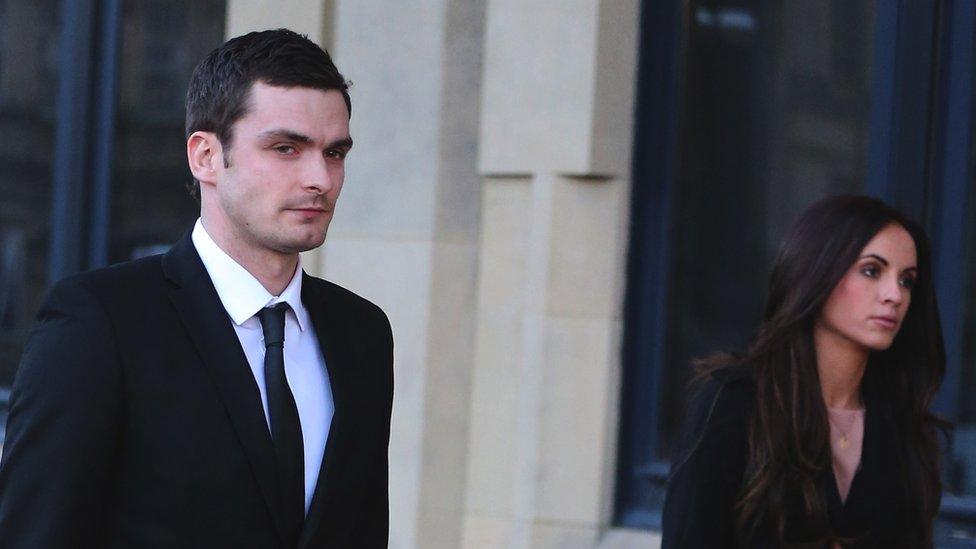 Adam Johnson and Stacey Flounders