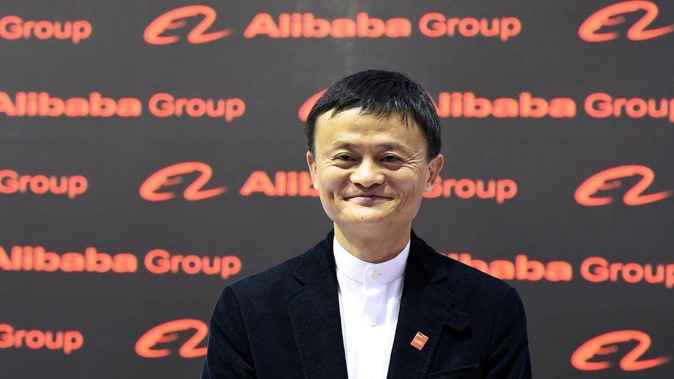 The founder and executive chairman of Chinese e-commerce company Alibaba Group Jack Ma