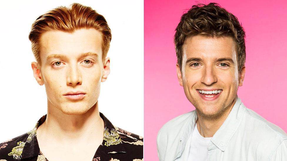 Jack Saunders and Greg James