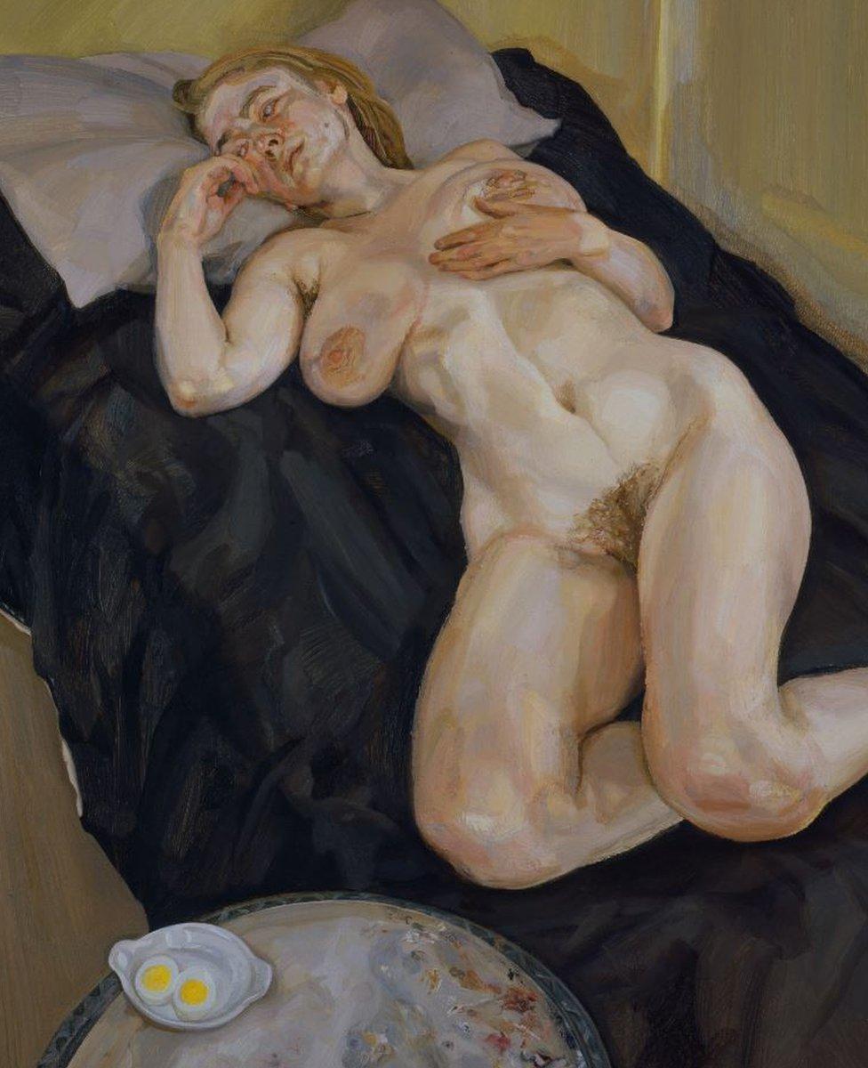 Lucian Freud: Naked Girl with Egg