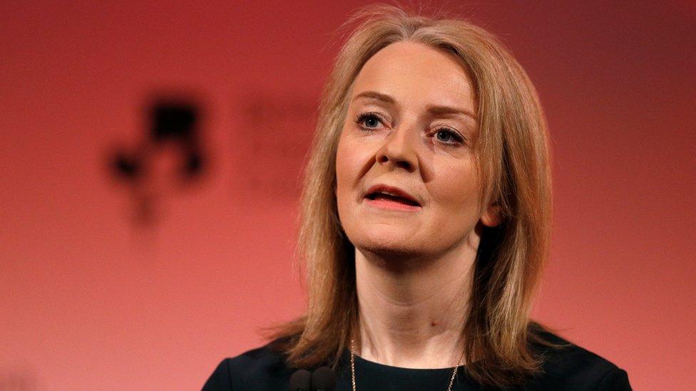 Britain's Chief Secretary to the Treasury, Liz Truss