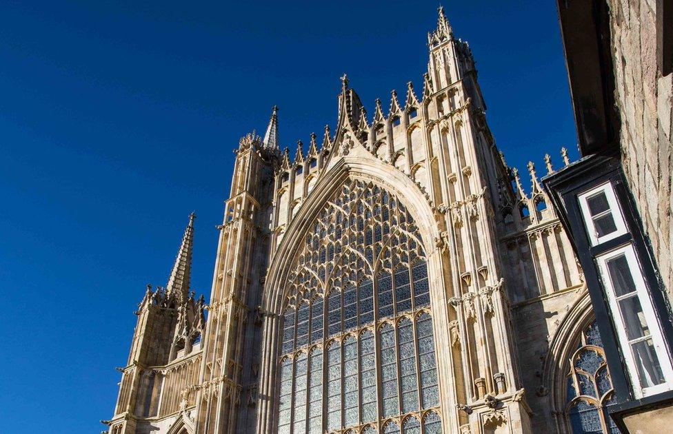 External shot of the Minster