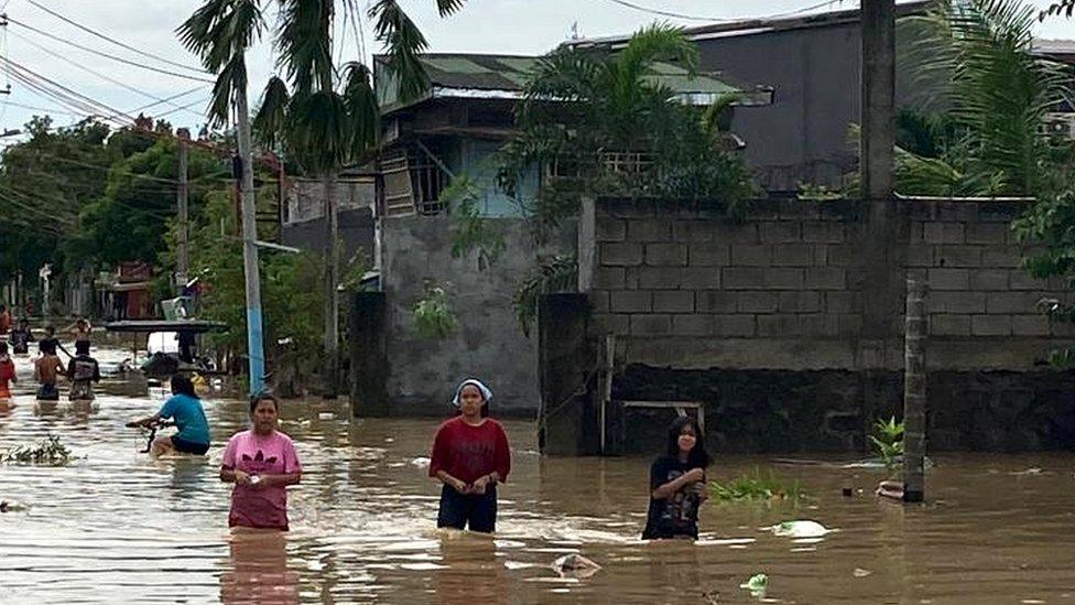 Residents in San Miguel