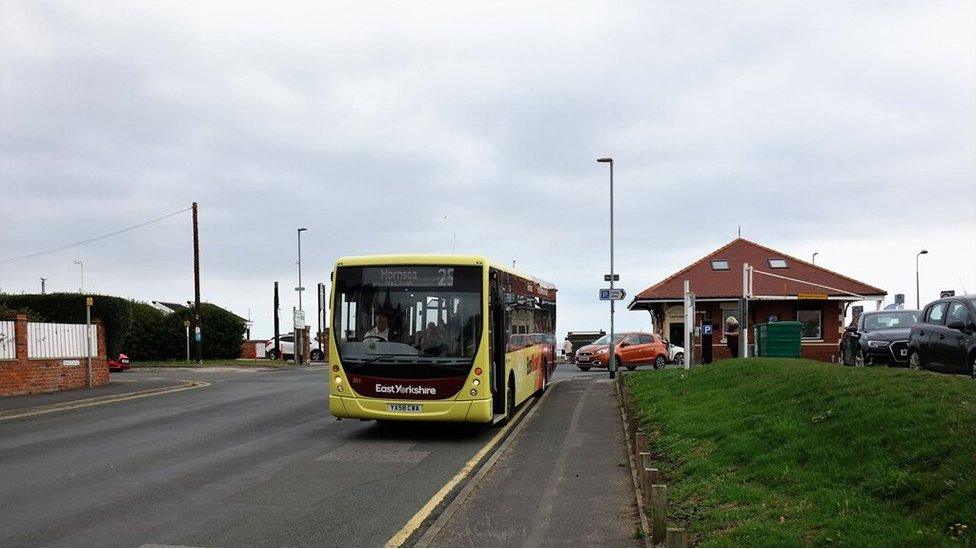 Bus in Hornsea