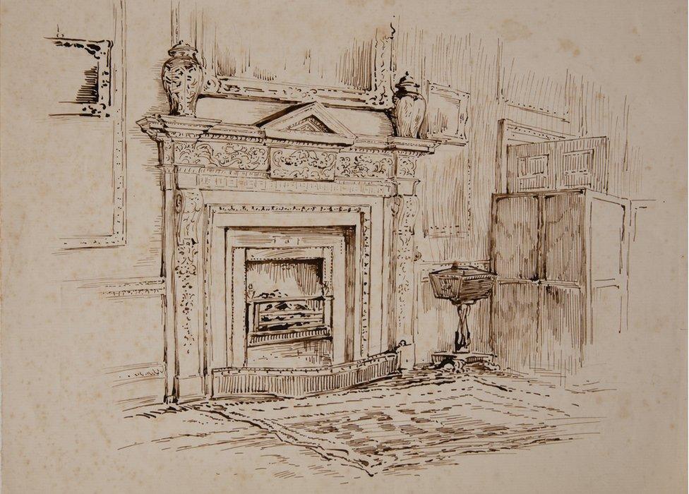 fireplace