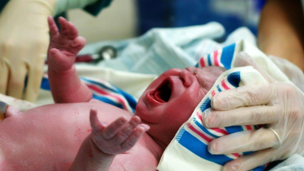 Newborn baby