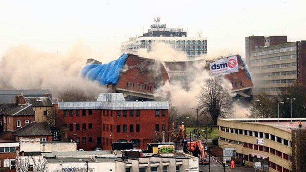 Greyfriars bus station demolition