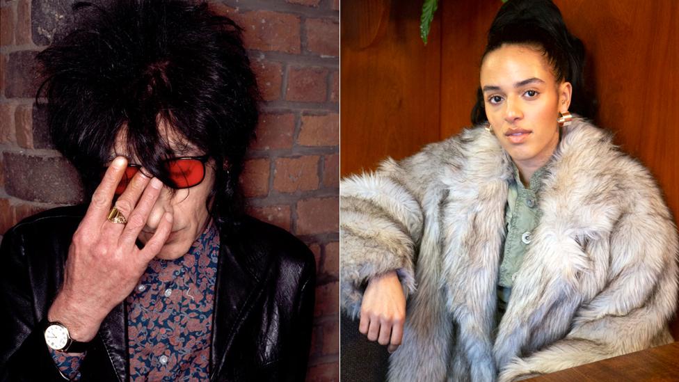 John Cooper Clarke and Akemi Fox