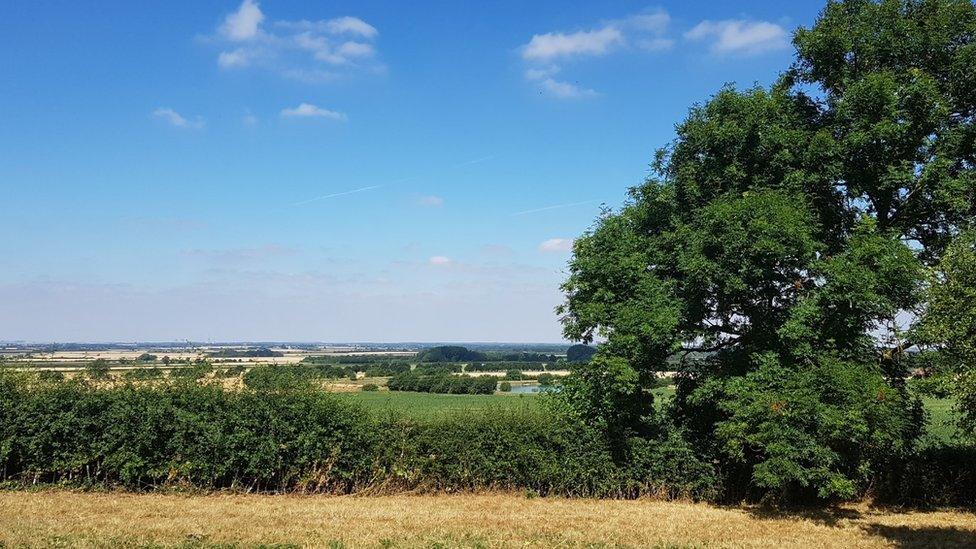 Viewing area near RAF Scampton