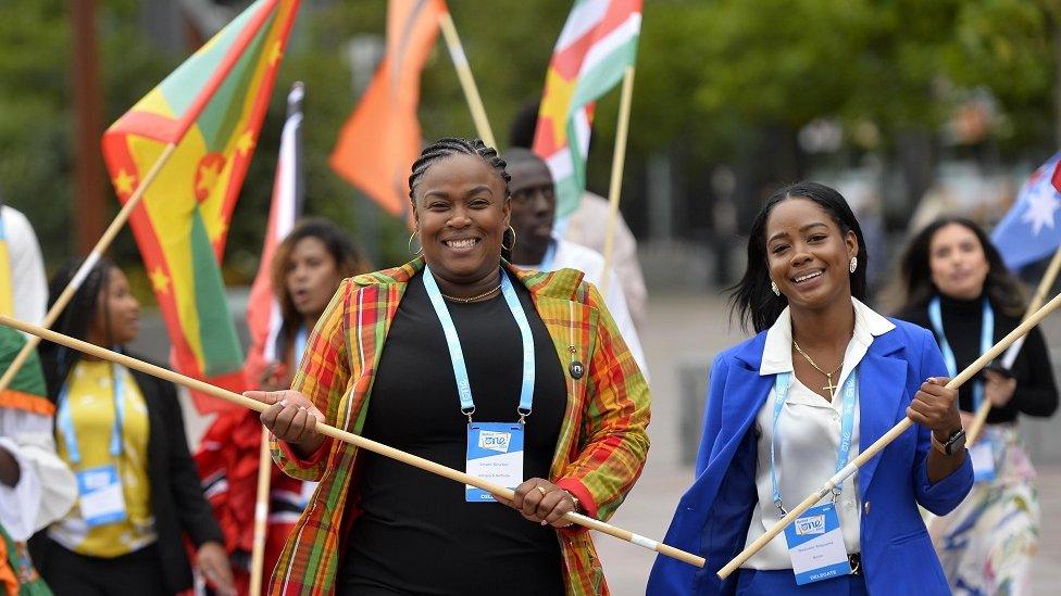 One Young World delegates in Belfast