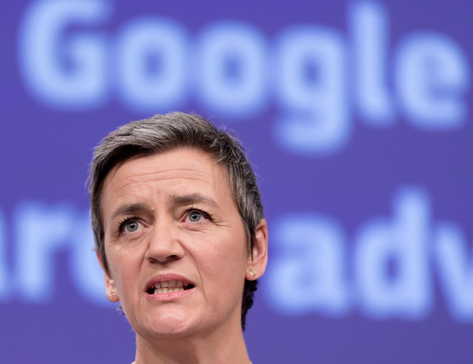 EU competition commissioner Margrethe Vestager