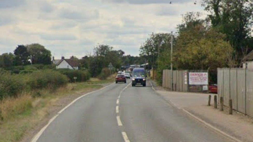 A52 near Skegness