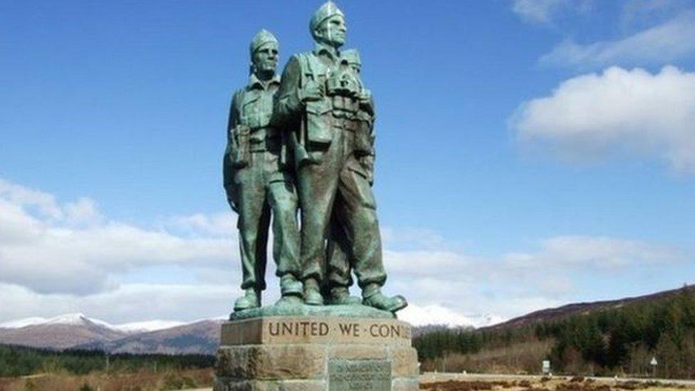 9. Spean Bridge, Commando Memorial (1951)