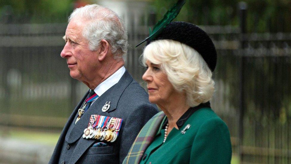 The Prince of Wales and the Duchess of Cornwall