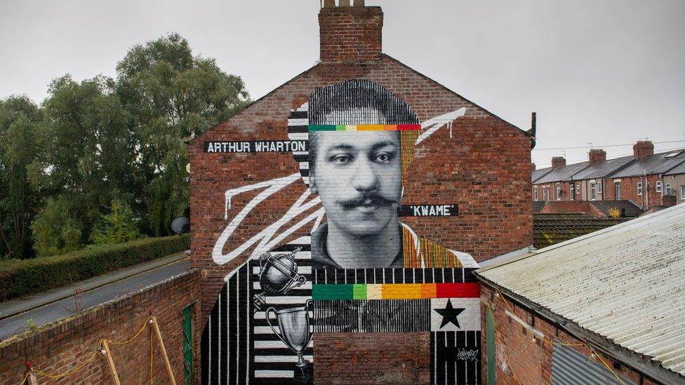 Arthur Wharton mural