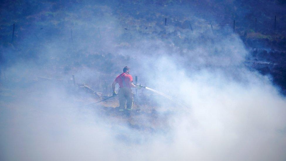 Winter Hill Fire