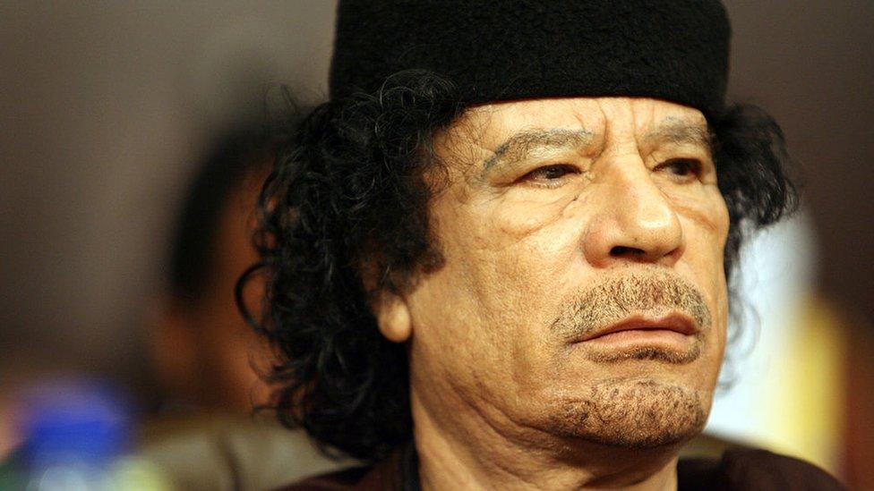 Colonel Gaddafi