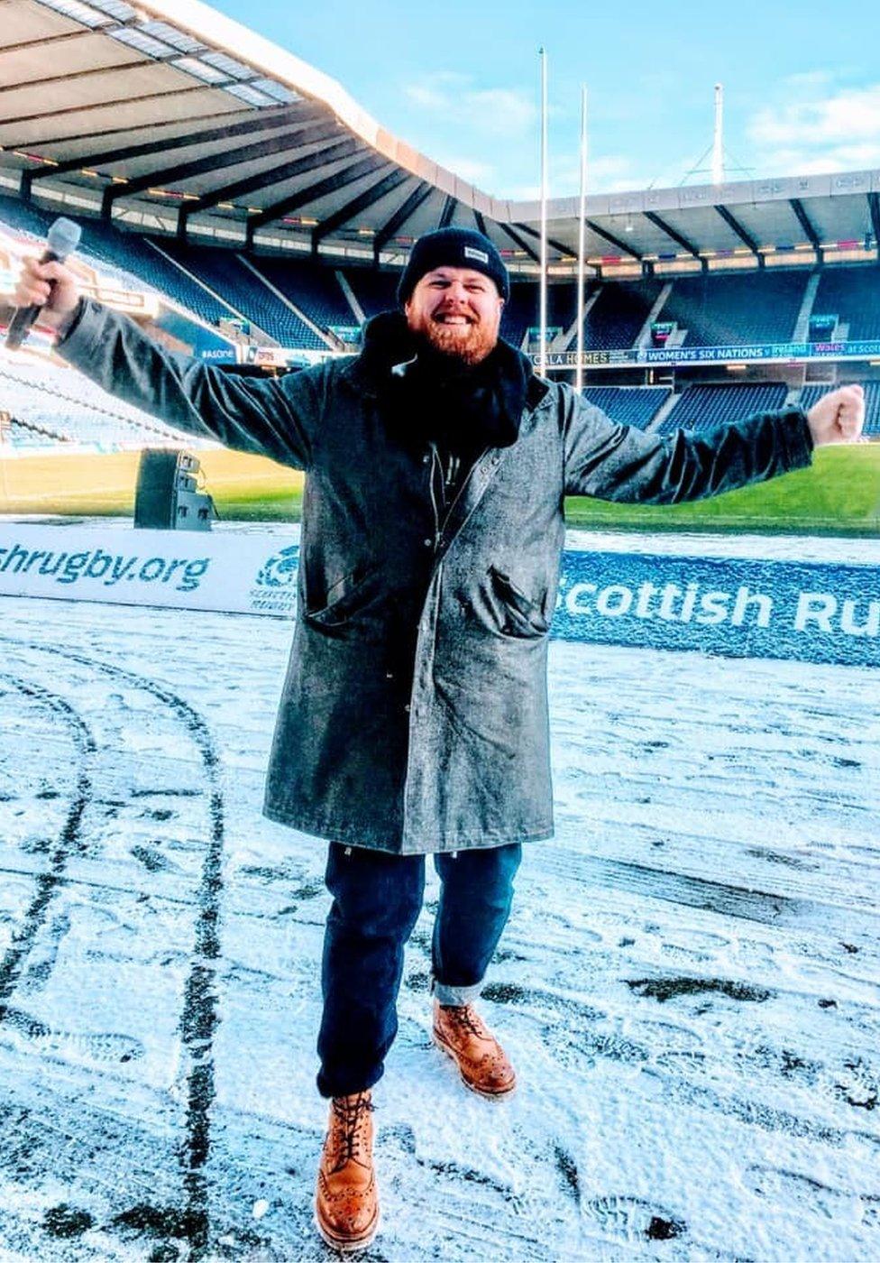 Walker performed at Murrayfield at the weekend