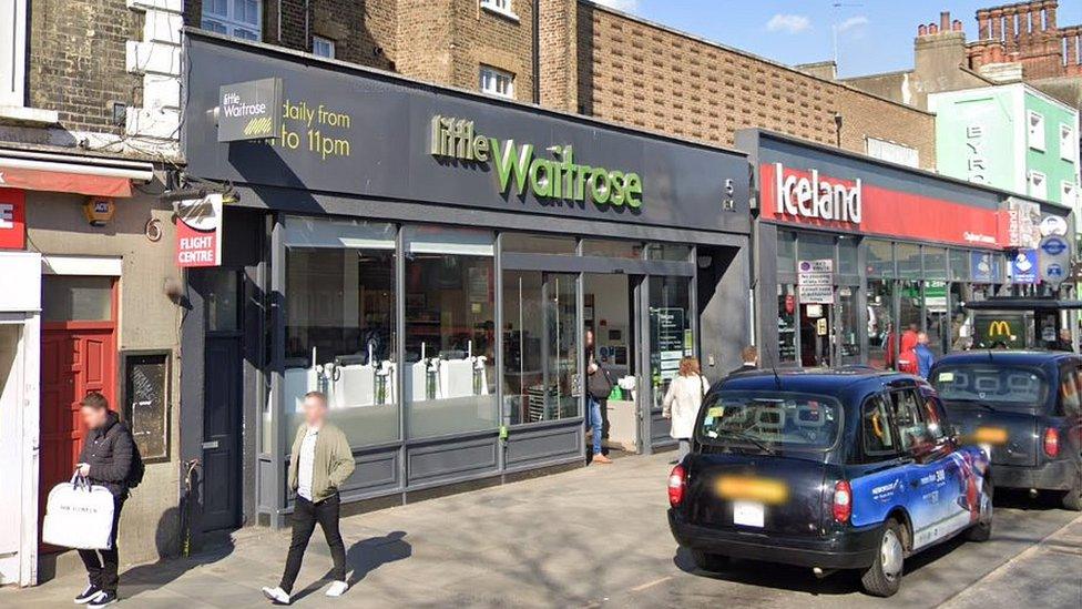 Little Waitrose on Clapham Common