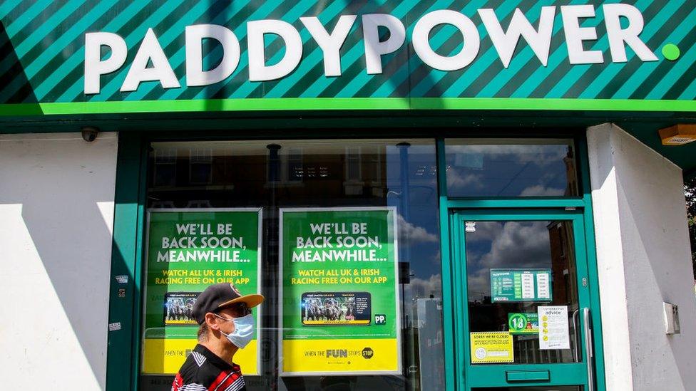 Paddy Power betting shop