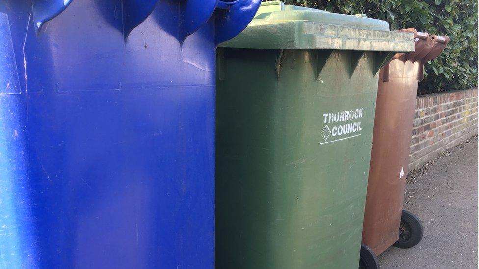 Rubbish bins