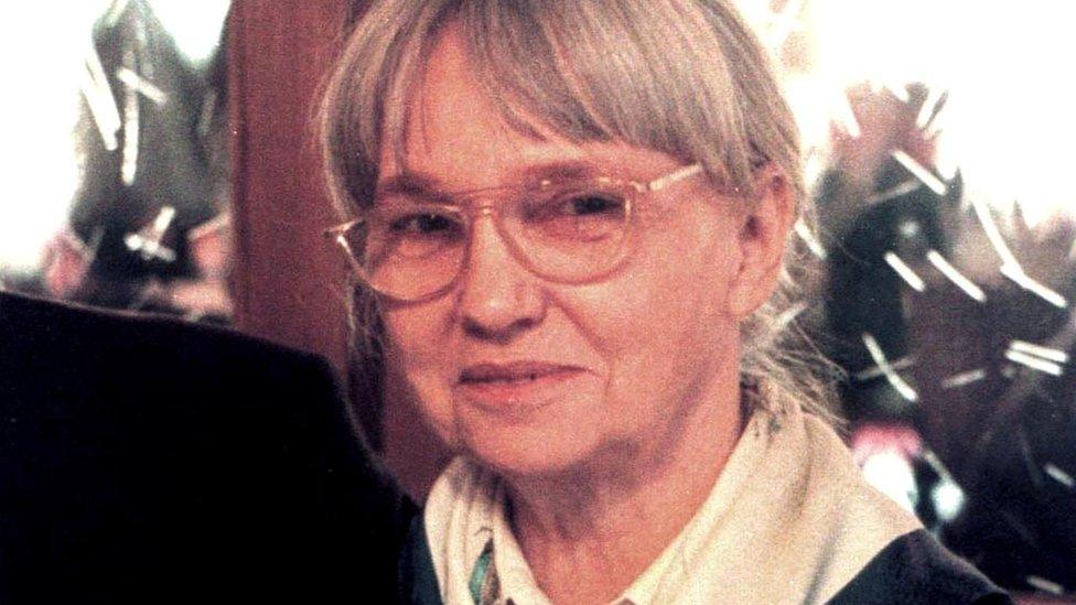 Gudrun Burwitz pictured in 1998