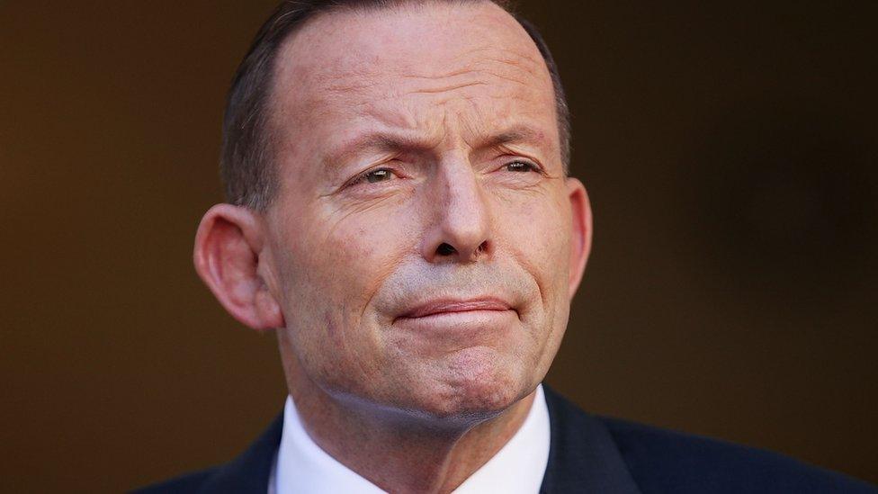 Australia's former prime minister Tony Abbott