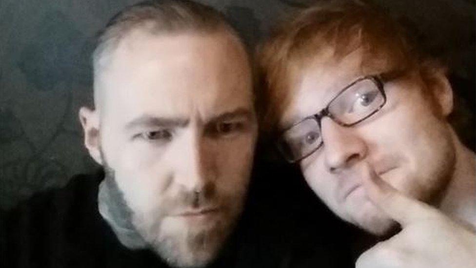 Kevin Paul and Ed Sheeran