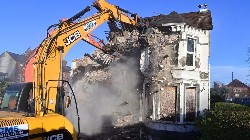 Kincora demolished