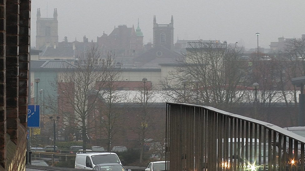 Worcester skyline